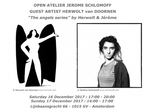 herwolt,van doornen,schlomoff,angels series,open atelier,guest artist